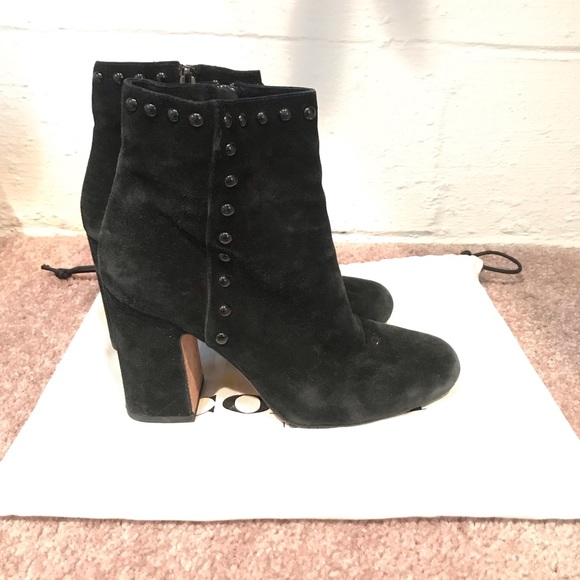 Coach Felicia Studded Boots- Size 8 - Picture 1 of 5